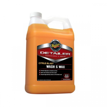 Meguiar's Citrus Blast Wash & Wax, 3.78 liter ryhmässä Autohifi / Autonhoito / Autoshampoo @ BRL Electronics (178D11301)