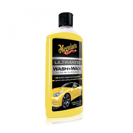 Meguiar's Ultimate Wash & Wax 473ml, bilschampo med vaxskydd ryhmässä Autohifi / Autonhoito / Autoshampoo @ BRL Electronics (178G17716)