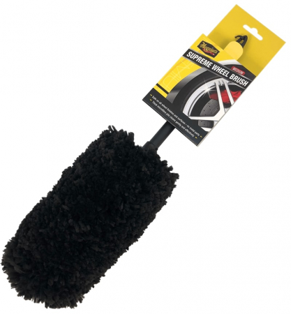 Meguiar's Supreme Microfibre Wheel Brush, Medium ryhmässä Autohifi / Autonhoito / Lentopurkuainetta ja vanteen puhdistusaineita @ BRL Electronics (178G1902)