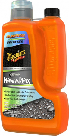 Meguiar's Hybrid Ceramic Wash & Wax, 1.4 liter ryhmässä Autohifi / Tarvikkeet / Autonhoito / Vaha ja suojaus @ BRL Electronics (178G210256)