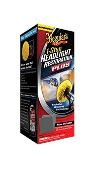 Meguiar's Headlight Restoration Kit ryhmässä Pakettiratkaisut / Paketit autoon / Autonhoitosarja @ BRL (178G2960)