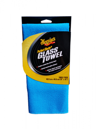 Meguiar's Perfect Clarity Glass Towel, mikrofiberduk ryhmässä Autohifi / Tarvikkeet / Autonhoito / Tarvikkeet ja työkalut @ BRL Electronics (178X190301)