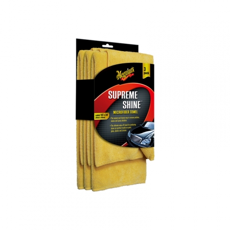 Meguiars SUPREME SHINE 3-PACK ryhmässä Autohifi / Autonhoito / Mikrokuituliinat @ BRL Electronics (178X2020)