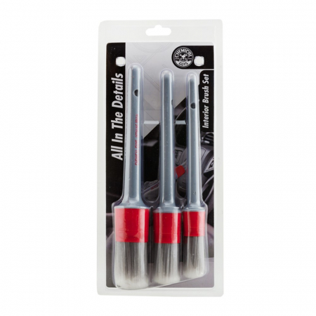 Chemical Guys Interior Detailing Brushes, 3-pack ryhmässä Autohifi / Autonhoito / Tarvikkeet ja työkalut @ BRL Electronics (179ACC600)
