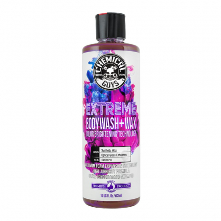 Chemical Guys Extreme Bodywash+Wax skyddande bilschampo, 473 ml ryhmässä Autohifi / Tarvikkeet / Autonhoito / Pesu ja puhdistus @ BRL Electronics (179CWS20716)
