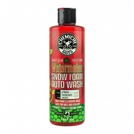 Chemical Guys Watermelon Snow Foam skummande bilschampo, 473 ml ryhmässä Autohifi / Autonhoito / Autoshampoo @ BRL Electronics (179CWS20816)