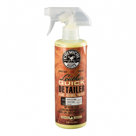 Chemical Guys Leather Quick Detailer återställer läder, 473 ml ryhmässä Autohifi / Autonhoito / Sisätilat @ BRL Electronics (179SPI21616)