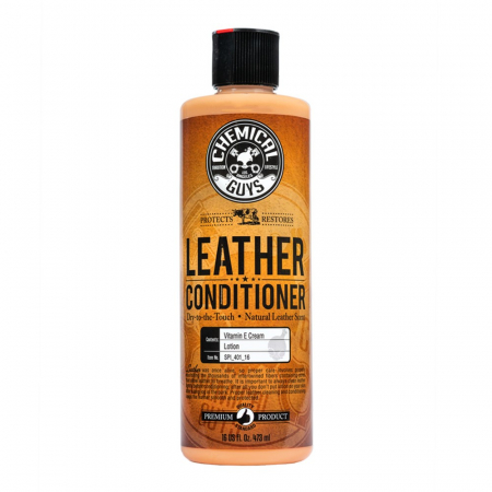 Chemical Guys Leather Conditioner, 473 ml ryhmässä Autohifi / Tarvikkeet / Autonhoito / Sisätilat @ BRL Electronics (179SPI40116)