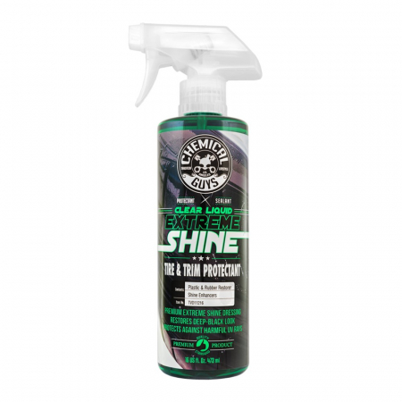 Chemical Guys Clear Liquid Extreme Shine Tire & Trim Protectant, 473 ml ryhmässä Autohifi / Autonhoito / Renkaiden kiilto & muovi @ BRL Electronics (179TVD11216)