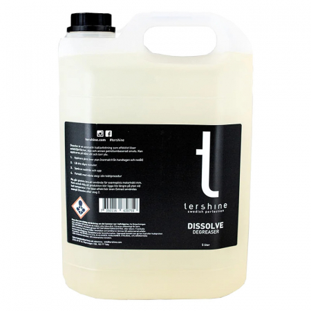 Tershine Dissolve - Rasvanpoistaja, kylmärasvanpoisto, 5 L ryhmässä Autohifi / Autonhoito / Rasvaus @ BRL Electronics (184DISSOLVE5)
