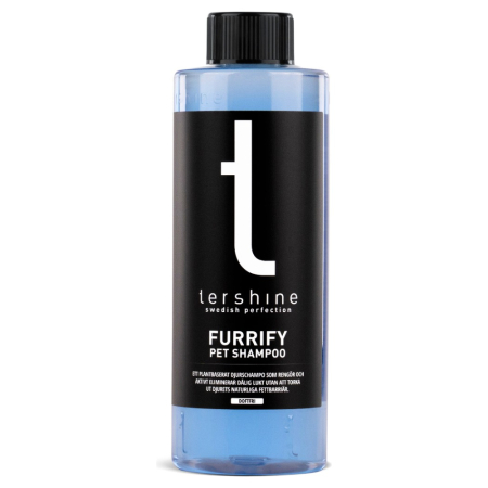 Tershine Furrify - Lemmikkishampoo, eläinten shampoo, 500 ml ryhmässä Autohifi / Autonhoito / Autoshampoo @ BRL (184FURRIFY500)