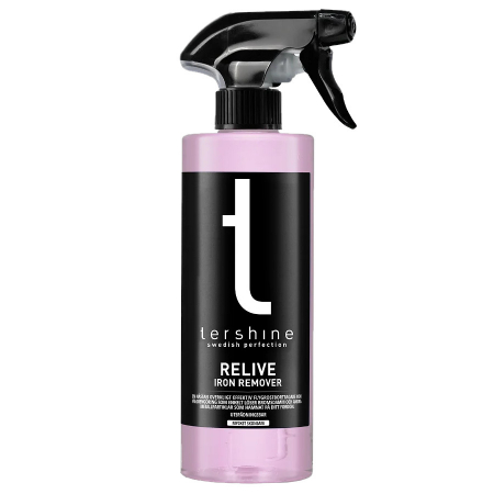 Tershine Relive - Rautapoistaja, lentopurukaupan poistoaine, 500 ml ryhmässä Autohifi / Autonhoito / Lentopurkuainetta ja vanteen puhdistusaineita @ BRL Electronics (184R500)