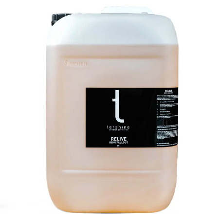 Tershine Relive - Rautapoistaja, lentopurkuainetta, 25 L ryhmässä Autohifi / Autonhoito / Lentopurkuainetta ja vanteen puhdistusaineita @ BRL Electronics (184REL25)
