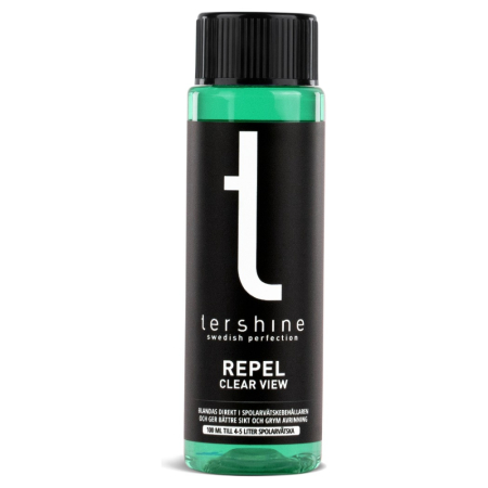 Tershine Repel - Clear View, näkön parantaja, 100 ml ryhmässä Autohifi / Autonhoito / Vaha ja suojaus @ BRL (184REPEL)