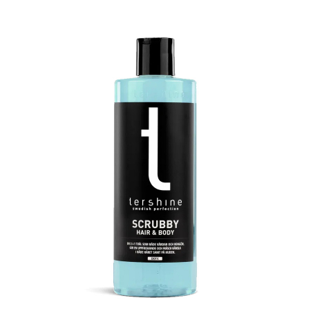 Tershine Scrubby - Hair & Body, hiusshampoo & suihkusaippua, 500 ml ryhmässä Autohifi / Autonhoito / Tarvikkeet ja työkalut @ BRL Electronics (184SCRUBBY)