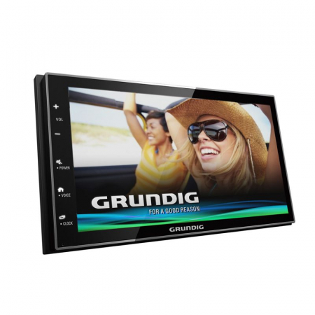 Grundig GX-3800, bilstereo med Android Auto, CarPlay, DAB+ och 3 par lågnivå ryhmässä Autohifi / Autostereot / 2-din @ BRL Electronics (192GX3800)