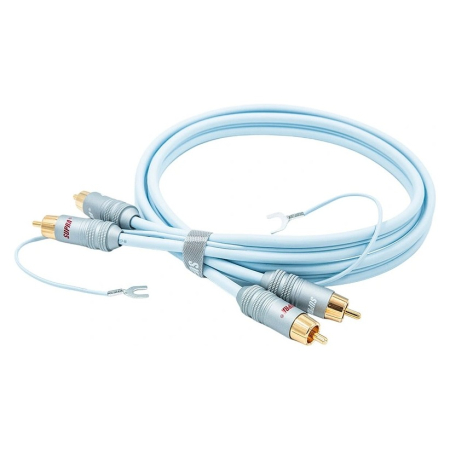 Supra Phono 2RCA-SC levysoittimen signaalikaapeli, 0.7 meter ryhmässä Kotihifi / Kaapelit / Analogiset kaapelit osoitteessa BRL (215PHONO2RCASC07)