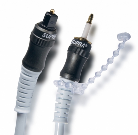 Supra Zac MinTos MP-Toslink optisk kabel ryhmässä Hemmaljud / Kablar / Digital kabel @ BRL Electronics (215ZACMINI)