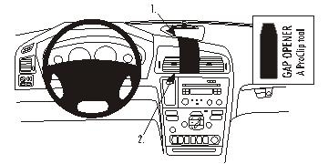 Brodit Vahvistettu ProClip, Volvo S60/V70 N/XC70 00-10 ryhmässä Autohifi / Mikä sopii autooni / Volvo / Volvo XC70 / Volvo XC70 2004-2007 / Muut XC70 2004-2007 @ BRL (240213413)