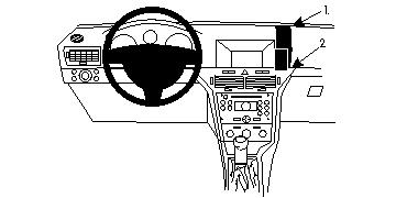 Brodit Vahvistettu ProClip, Opel Astra 04-09 ryhmässä Uutuudet @ BRL (240213443)