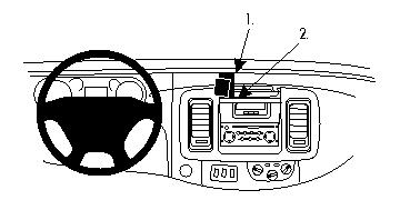 Brodit Vahvistettu ProClip, Nissan/Opel/Renault ryhmässä Autohifi / Mikä sopii autooni / Renault / Trafic / Trafic 2001-2014 @ BRL (240213461)