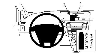 Brodit Vahvistettu ProClip, Toyota Prius 10-16 ryhmässä Autohifi / Mikä sopii autooni / Toyota / Prius / Prius 2010-2015 @ BRL (240213470)