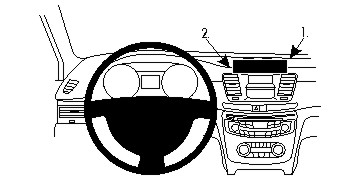 Brodit Vahvistettu ProClip, Peugeot 508 11-18 ryhmässä Autohifi / Mikä sopii autooni / Peugeot / Peugeot 508 / Peugeot 508 2010-2018 @ BRL (240213471)