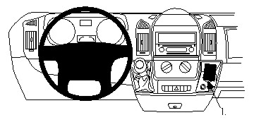 Brodit Vahvistettu ProClip, Citroen/Fiat/Opel/Peugeot ryhmässä Autohifi / Mikä sopii autooni / Peugeot / Peugeot Boxer / Peugeot Boxer 2005-2007 @ BRL (240213473)