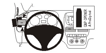 Brodit Vahvistettu ProClip, Fiat/Opel ryhmässä Autohifi / Mikä sopii autooni / Fiat / Doblo / Doblo 2010-2022 @ BRL (240213477)