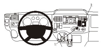 Brodit Vahvistettu ProClip, Ford Transit/Transit Tourneo 07-13 ryhmässä Autohifi / Mikä sopii autooni / Ford / Transit Connect / Transit Connect 2002-2013 @ BRL (240213486)