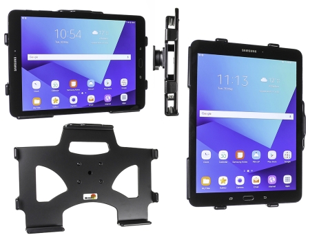 Brodit Passiivinen pidike pallonivelellä, Samsung Galaxy Tab S3 9.7 SM-T820/SM-T825  ryhmässä Autohifi / Älypuhelin autossa / Älypuhelimen pidikkeet @ BRL (240511968)