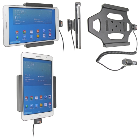 Brodit Aktiv-teline tupakansytyttimellä, Samsung Galaxy Tab PRO 8.4 SM-T320/SM-T325 ryhmässä Autohifi / Älypuhelin autossa / Älypuhelimen pidikkeet @ BRL (240512616)