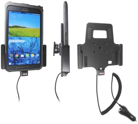 Brodit Aktiivinen pidike tupakansytyttimellä, Samsung Galaxy Tab Active 8.0 SM-T365  ryhmässä Autohifi / Älypuhelin autossa / Älypuhelimen pidikkeet @ BRL (240512676)