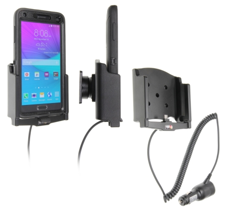 Brodit Aktiivinen pidike tupakansytyttimellä, Samsung Galaxy Note 4  ryhmässä Autohifi / Älypuhelin autossa / Älypuhelimen pidikkeet @ BRL (240512694)