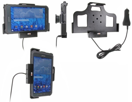 Brodit Aktiv-teline tupakansytyttimellä, Samsung Galaxy Tab Active 8.0 SM-T365  ryhmässä Autohifi / Älypuhelin autossa / Älypuhelimen pidikkeet @ BRL (240512697)