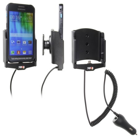 Brodit aktiivinen pidike tupakansytyttimellä, Samsung Galaxy Xcover 3  ryhmässä Autohifi / Älypuhelin autossa / Älypuhelimen pidikkeet @ BRL (240512736)