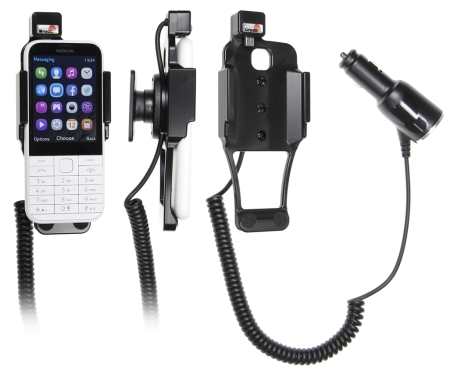 Brodit Aktiivinen pidike tupakansytyttimellä, Nokia 225  ryhmässä Autohifi / Älypuhelin autossa / Älypuhelimen pidikkeet @ BRL (240512779)