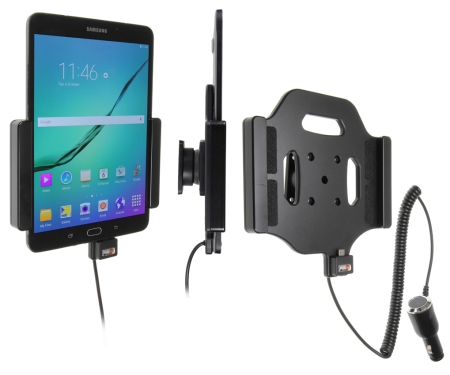 Brodit Aktiv-teline tupakkaliitännällä, Samsung Galaxy Tab S2 8.0 SM-T713 /SM-T719  ryhmässä Autohifi / Älypuhelin autossa / Älypuhelimen pidikkeet @ BRL (240512781)