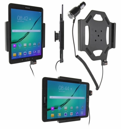 Brodit Aktiv-teline tupakansytyttimellä, Samsung Galaxy Tab S2 9.7 SM-T810/SM-T813/SM-T815/SM-T819  ryhmässä Autohifi / Älypuhelin autossa / Älypuhelimen pidikkeet @ BRL (240512782)