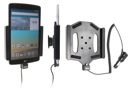 Brodit Aktiv-teline tupakansytyttimellä, LG G Pad F 8.0  ryhmässä Autohifi / Älypuhelin autossa / Älypuhelimen pidikkeet @ BRL (240512822)