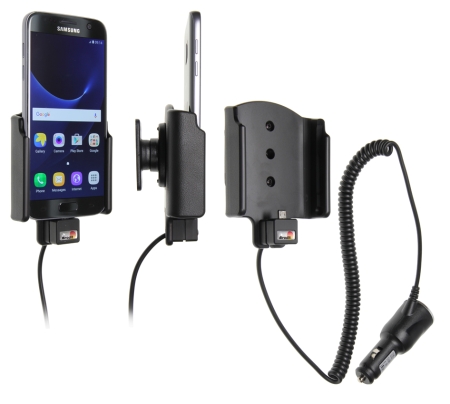 Brodit Aktiivinen pidike tupakansytyttimellä, Samsung Galaxy S7  ryhmässä Autohifi / Älypuhelin autossa / Älypuhelimen pidikkeet @ BRL (240512863)