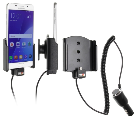Brodit Aktiivinen pidike tupakansytyttimellä, Samsung Galaxy A5 (2016)  ryhmässä Autohifi / Älypuhelin autossa / Älypuhelimen pidikkeet @ BRL (240512896)