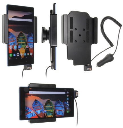 Brodit aktiivinen pidike tupakansytyttimellä, Lenovo Tab 3 7  ryhmässä Autohifi / Älypuhelin autossa / Älypuhelimen pidikkeet @ BRL (240512938)