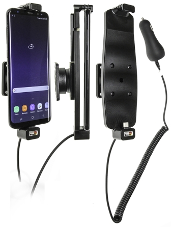 Brodit Aktiivinen pidike tupakansytyttimellä, Samsung Galaxy S8+/S9+ ryhmässä Autohifi / Älypuhelin autossa / Älypuhelimen pidikkeet @ BRL (240512965)