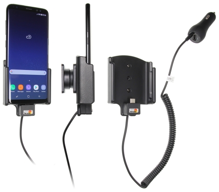 Brodit Aktiivinen pidike tupakansytyttimellä, Samsung Galaxy S8  ryhmässä Autohifi / Älypuhelin autossa / Älypuhelimen pidikkeet @ BRL (240512966)