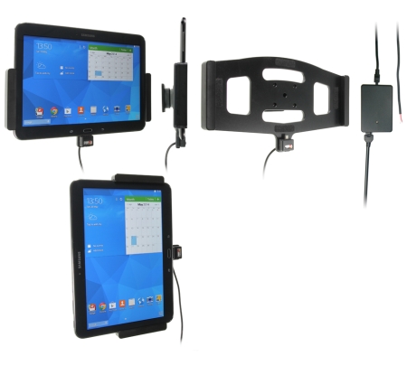 Brodit Aktiv-teline pysäköityyn asennukseen, Samsung Galaxy Tab 4 10.1 SM-T530/SM-T531/SM-T535 ryhmässä Autohifi / Älypuhelin autossa / Älypuhelimen pidikkeet @ BRL (240513632)