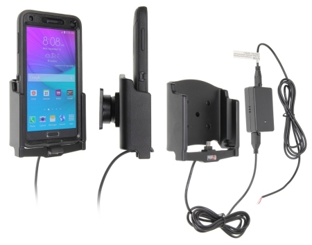 Brodit Aktiv-teline pysäköityyn asennukseen, Samsung Galaxy Note 4  ryhmässä Autohifi / Älypuhelin autossa / Älypuhelimen pidikkeet @ BRL (240513694)