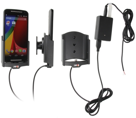 Brodit Aktiv-teline pysäköityyn asennukseen, Motorola Moto G (2nd Gen)  ryhmässä Autohifi / Älypuhelin autossa / Älypuhelimen pidikkeet @ BRL (240513710)