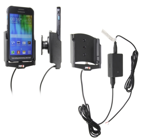 Brodit Aktiv-teline pysäköityyn asennukseen, Samsung Galaxy Xcover 3  ryhmässä Autohifi / Älypuhelin autossa / Älypuhelimen pidikkeet @ BRL (240513736)