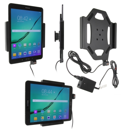 Brodit Aktiv-teline pysäköityyn asennukseen, Samsung Galaxy Tab S2 9.7 SM-T810/SM-T813/SM-T815/SM-T819  ryhmässä Autohifi / Älypuhelin autossa / Älypuhelimen pidikkeet @ BRL (240513782)